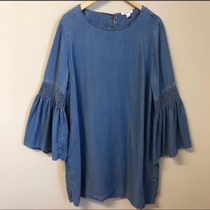 Chambray Beach Lunch Lounge dress